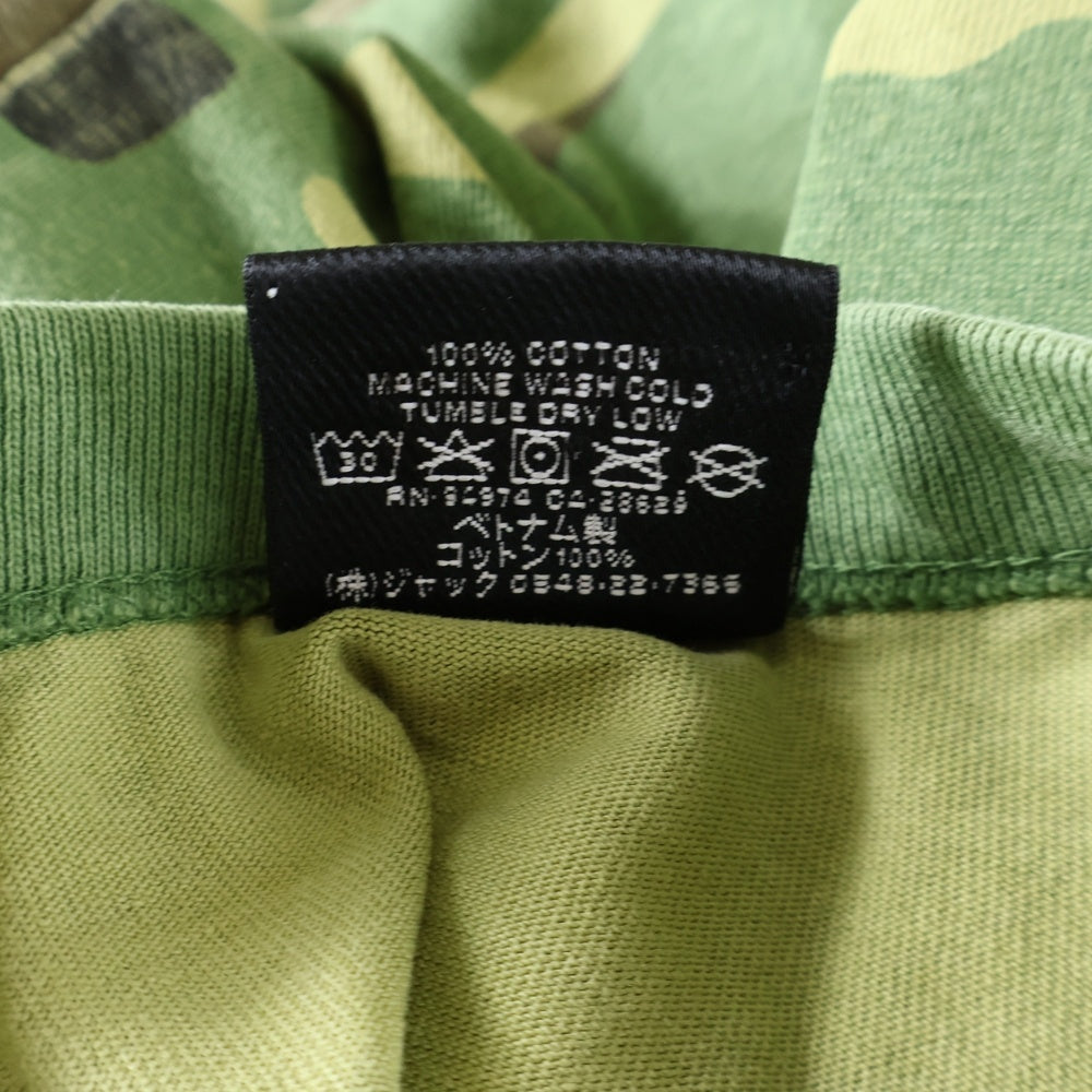 STUSSY(ステューシー) 24SS Sport Script スポート スクリプト クルーネック 半袖Tシャツ カットソー カーキ