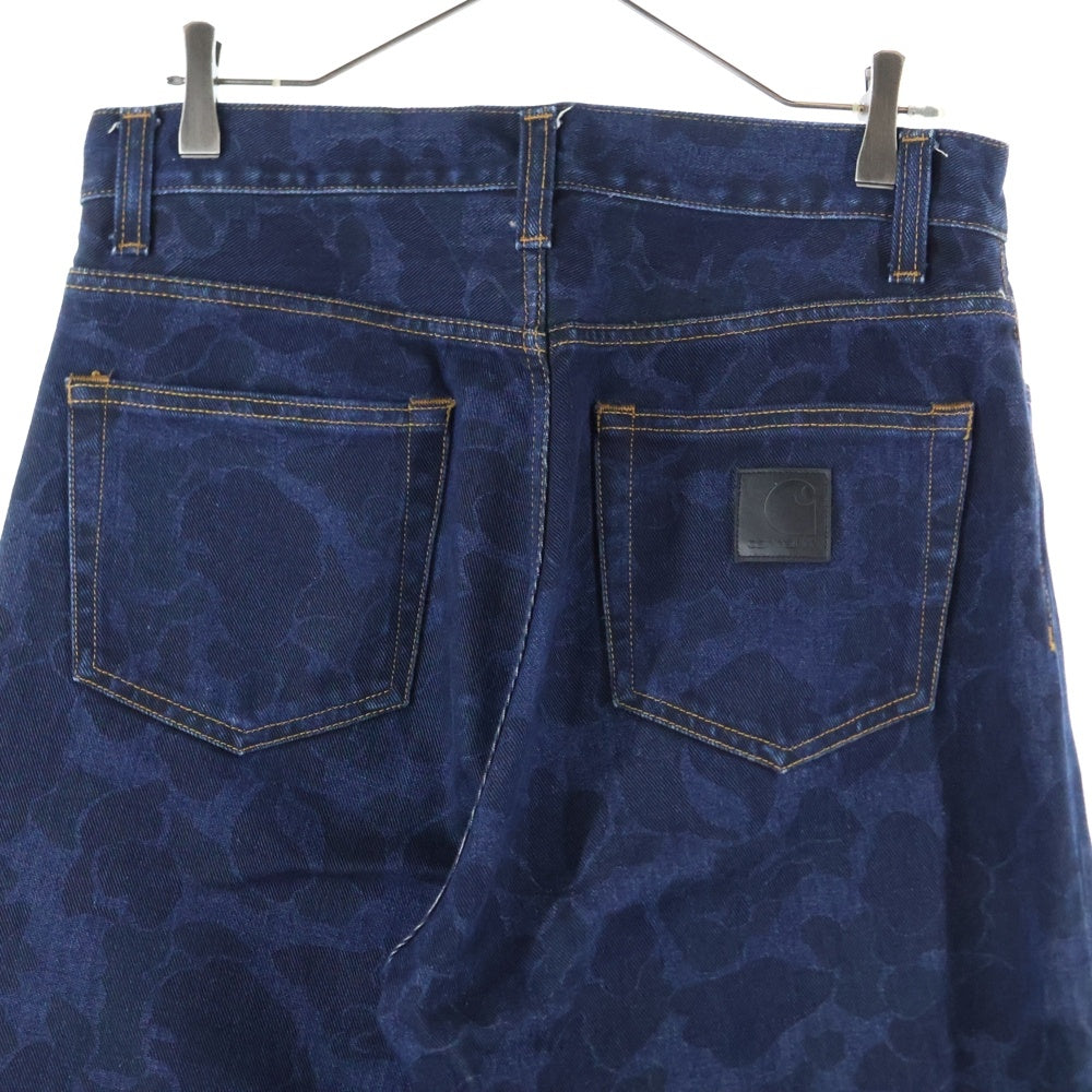 CARHARTT(カーハート) カモ柄 DUCK LANDON PANT ダック ランドン パンツ インディゴ
