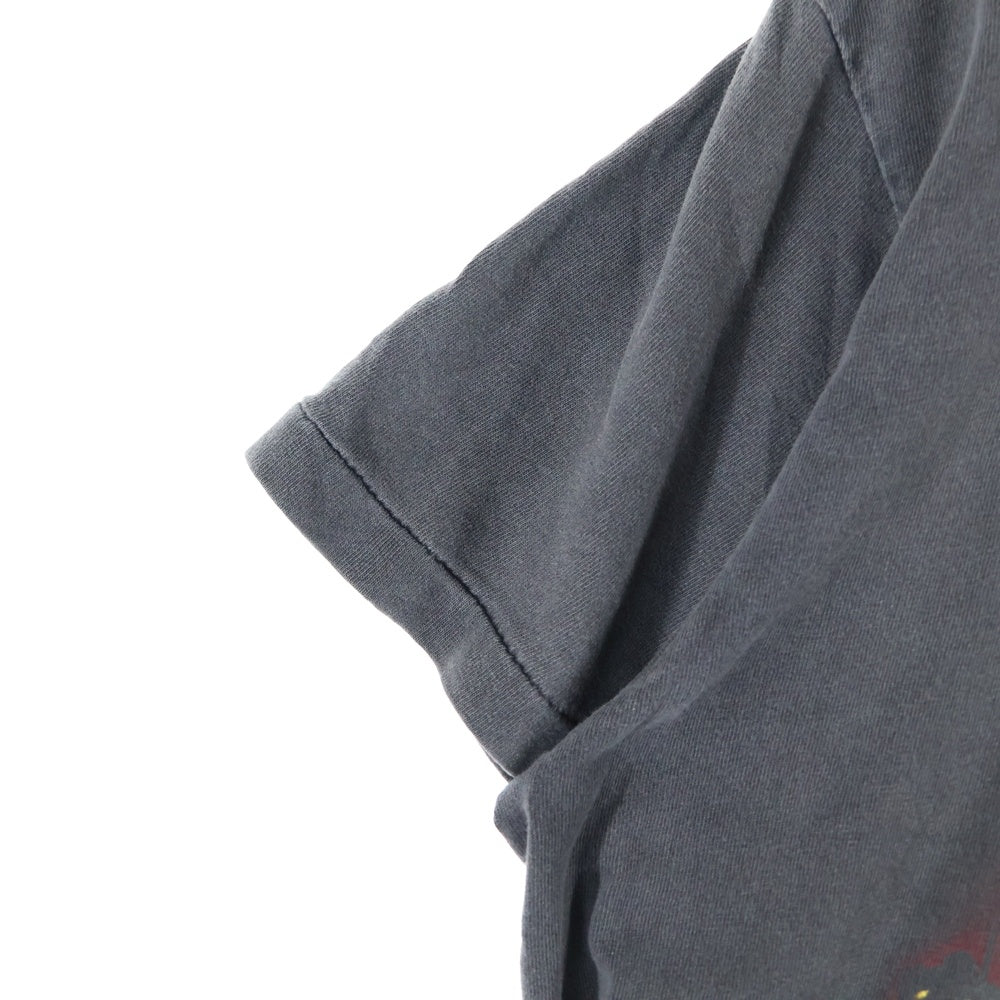 VINTAGE(ヴィンテージ) 90s NBA CAMPIONS シカゴブルズ NBA優勝記念 クルーネック 半袖Tシャツ カットソー ブラック
