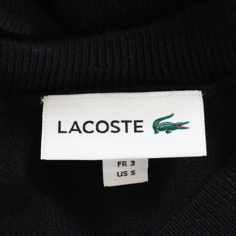 LACOSTE(ラコステ) ニットベスト ブラック