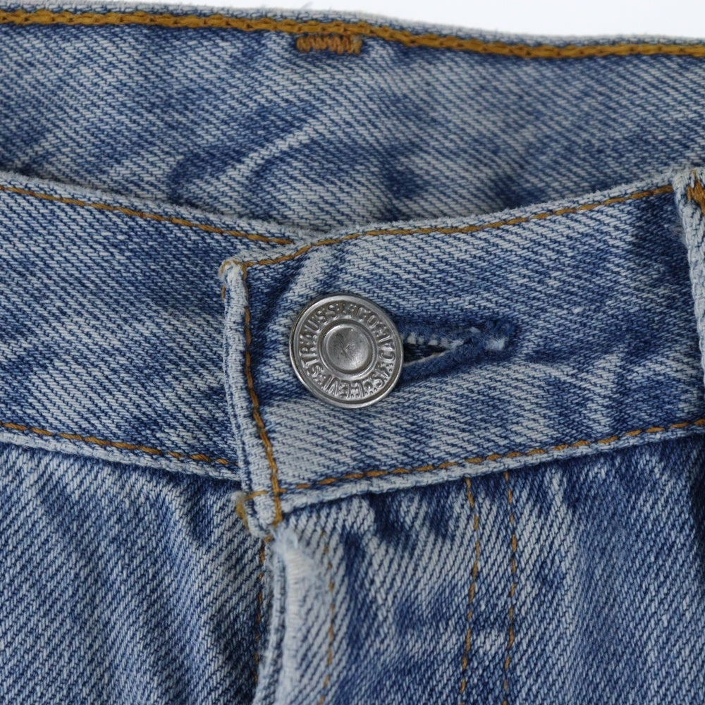 Levi's(リーバイス) 501 切り替えパッチワーク デニム ブルー