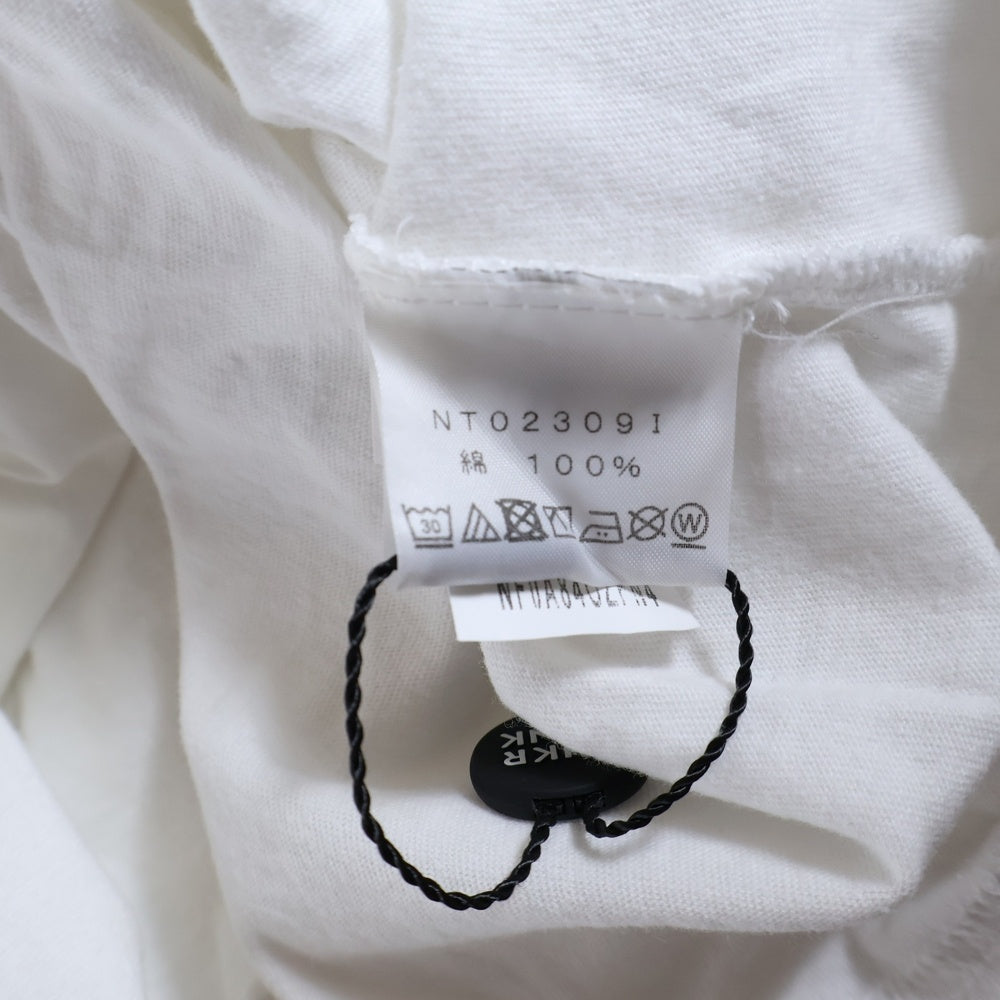 SUPREME(シュプリーム) 23SS ×THE NORTH FACE Printed Pocket Tee ザ ノースフェイス ポケット ロゴプリント クルーネック 半袖Tシャツカットソー ホワイト NT02309I