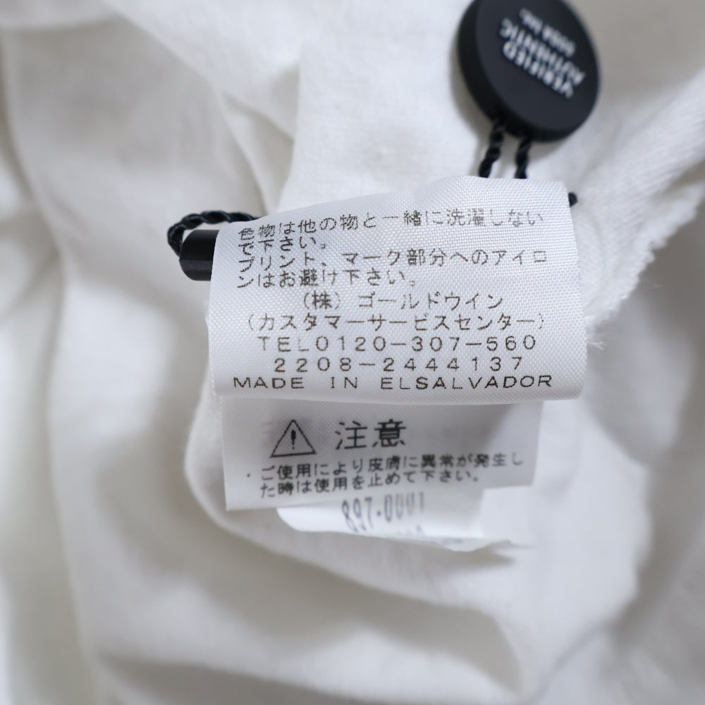 SUPREME(シュプリーム) 23SS ×THE NORTH FACE Printed Pocket Tee ザ ノースフェイス ポケット ロゴプリント クルーネック 半袖Tシャツカットソー ホワイト NT02309I