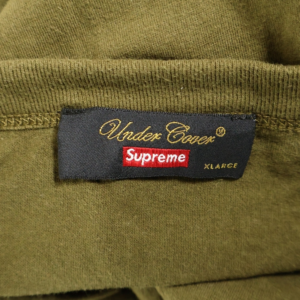 SUPREME(シュプリーム) 23SS ×Undercover football top アンダーカバー フットボール トップ Tシャツ 半袖カットソー カーキ