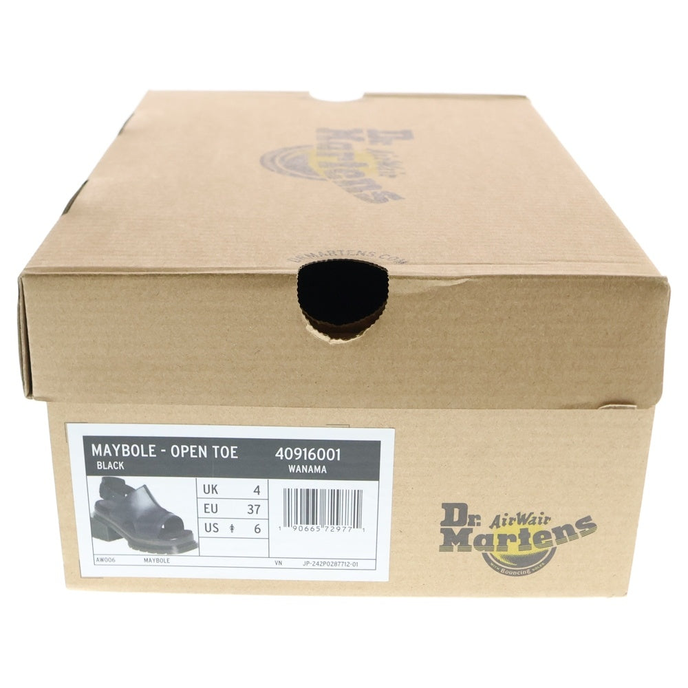 Dr.Martens(ドクターマーチン) MAYBOLE メリージェーン オープン トゥ レザーサンダル ブラック 40916001