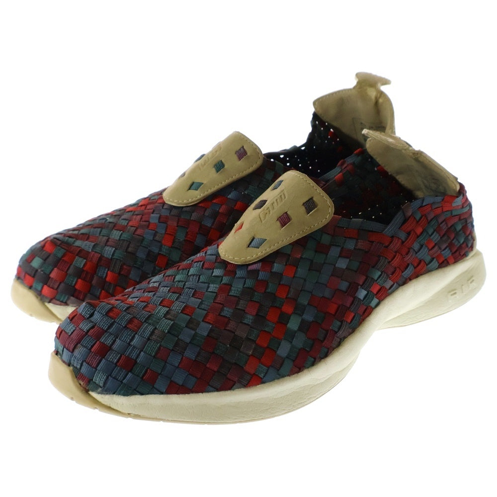 NIKE(ナイキ) 【観賞用2002年製】HTM AIR WOVEN RAINBOW 世界1500足限定 エア ウーブン レインボー ローカットスニーカー マルチ US10/28cm 305147-911