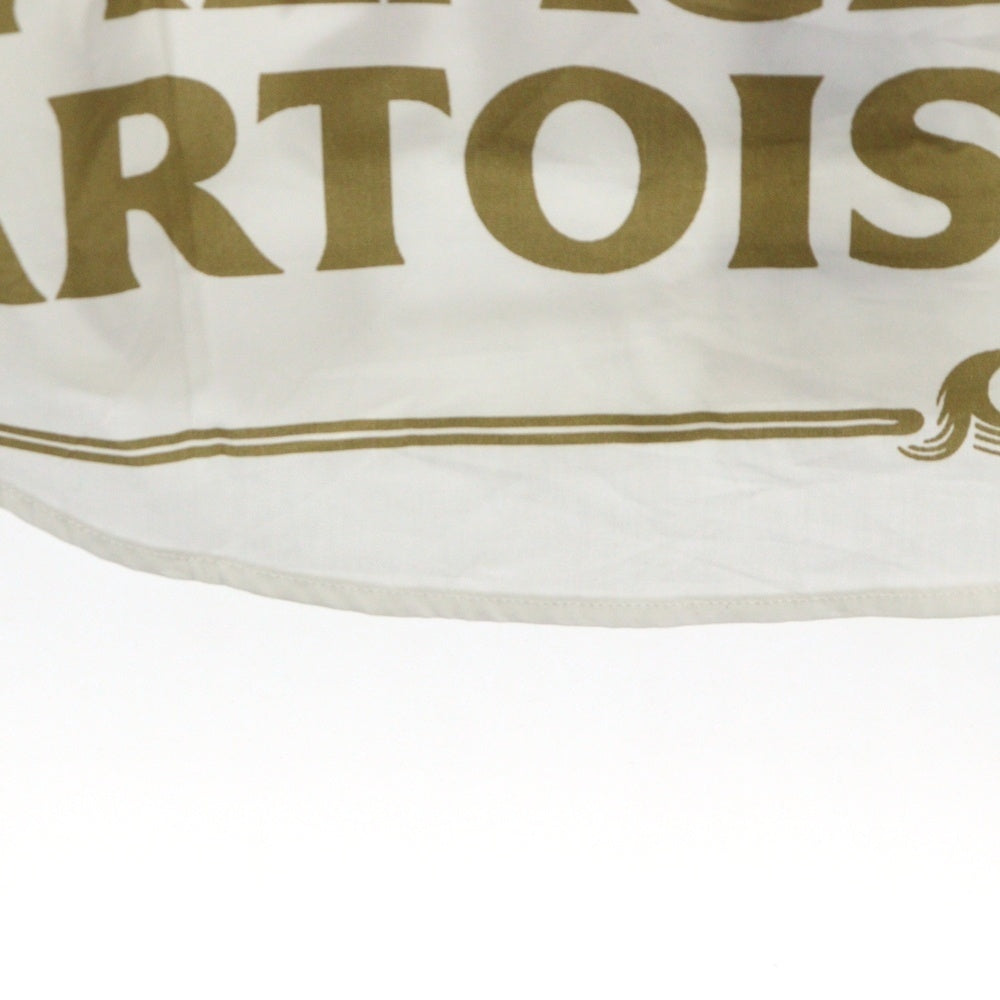 Palace Skateboards(パレススケートボーズ) 21SS × Stella Artois Oxford Shirt ステラ・アルトワ 総柄 オックスフォード 長袖シャツ ホワイト