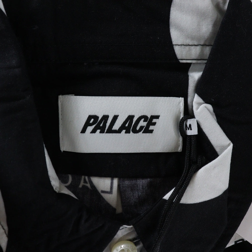 Palace Skateboards(パレススケートボーズ) 19SS Dots Shirt ドット 総柄 ボタンダウン 長袖シャツ ブラック