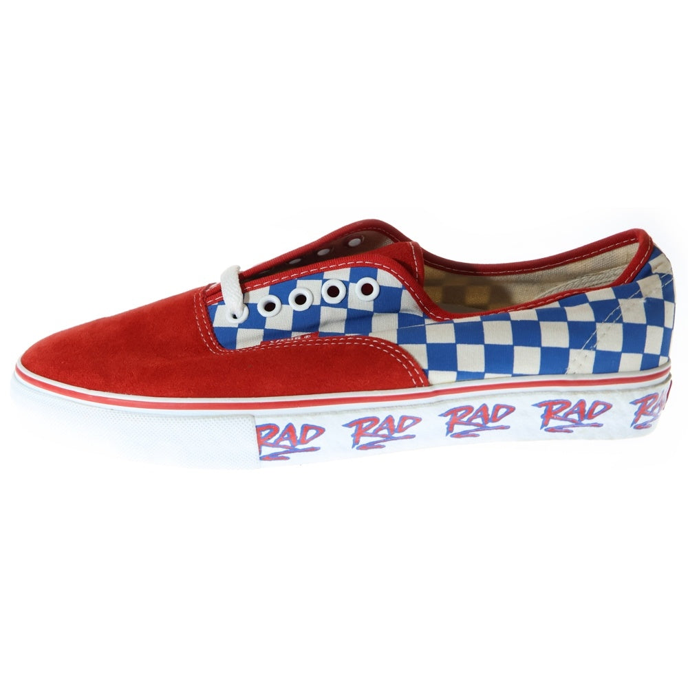 VANS(ヴァンズ) 2007 × RAD PACK Authentic Syndicate Skyway ラッド パック オーセンティック シンジケート スカイウェイ チェッカーボード ローカットスニーカー VN-0EFPQZE