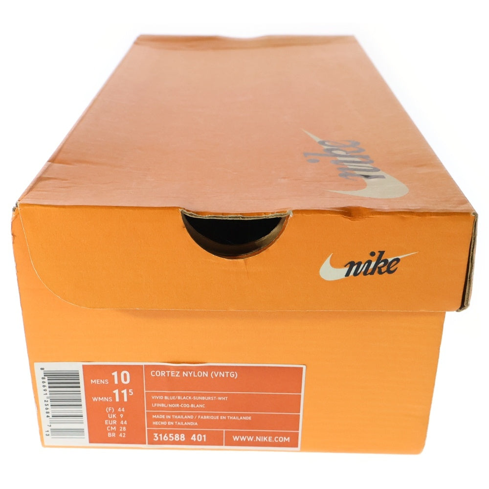 NIKE(ナイキ) CORTEZ NYLON (VNTG) コルテッツ ナイロン ヴィンテージ ローカットスニーカー ブルー US10/28cm 316588-401