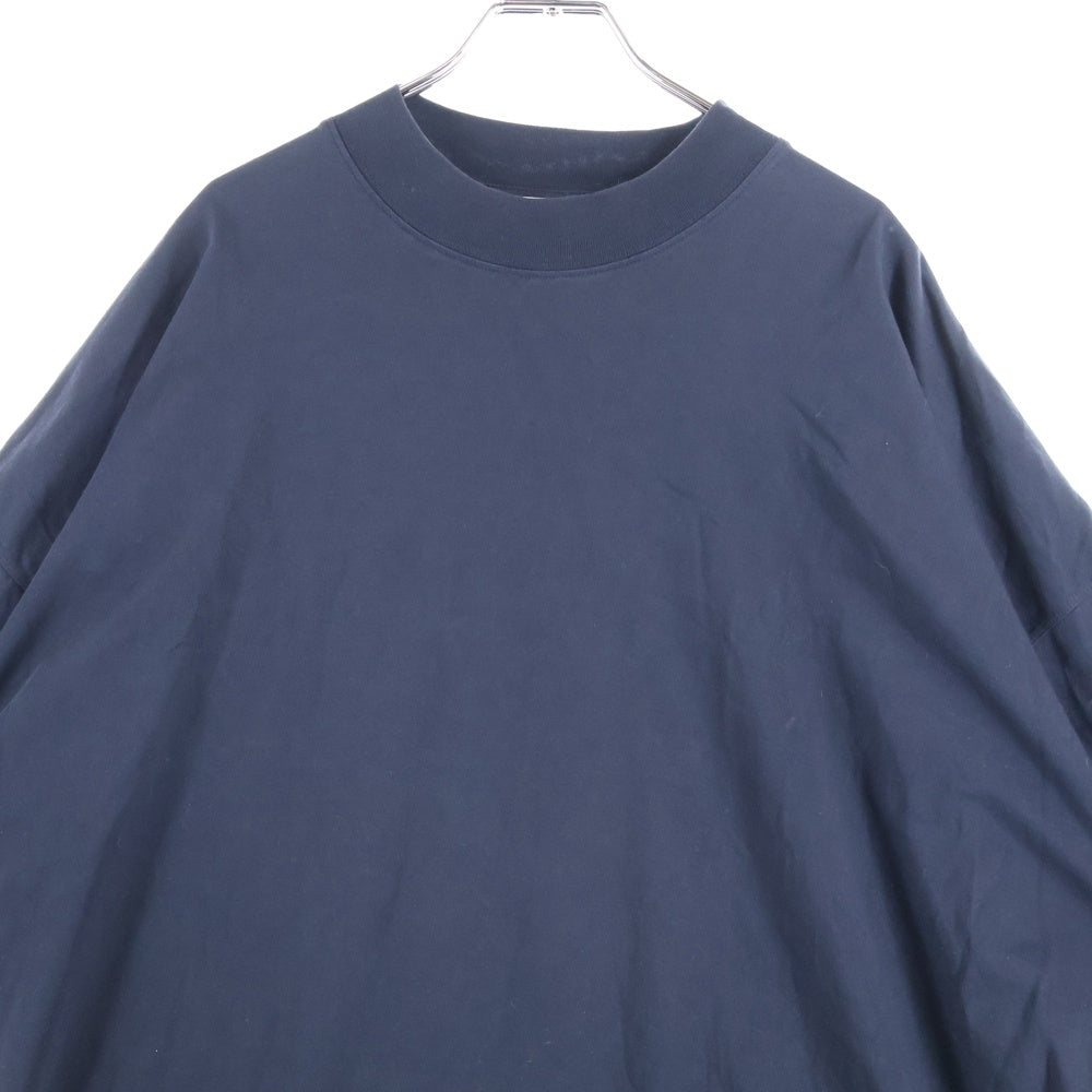 JIL SANDER(ジルサンダー) コットン 無地 オーバー 半袖Tシャツ カットソー ブラック JSMT706022 MT247308