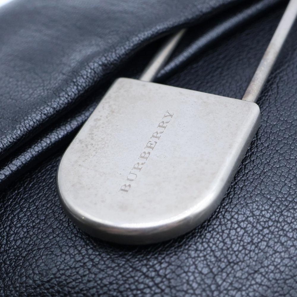 BURBERRY(バーバリー) ピンフォレルクラッチバッグ ブラック 4075551
