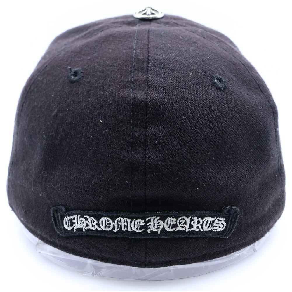 CHROME HEARTS(クロムハーツ) CH BASEBALL Trucker Cap ウールトラッカーキャップ ベースボールキャップ 帽子 ブラック
