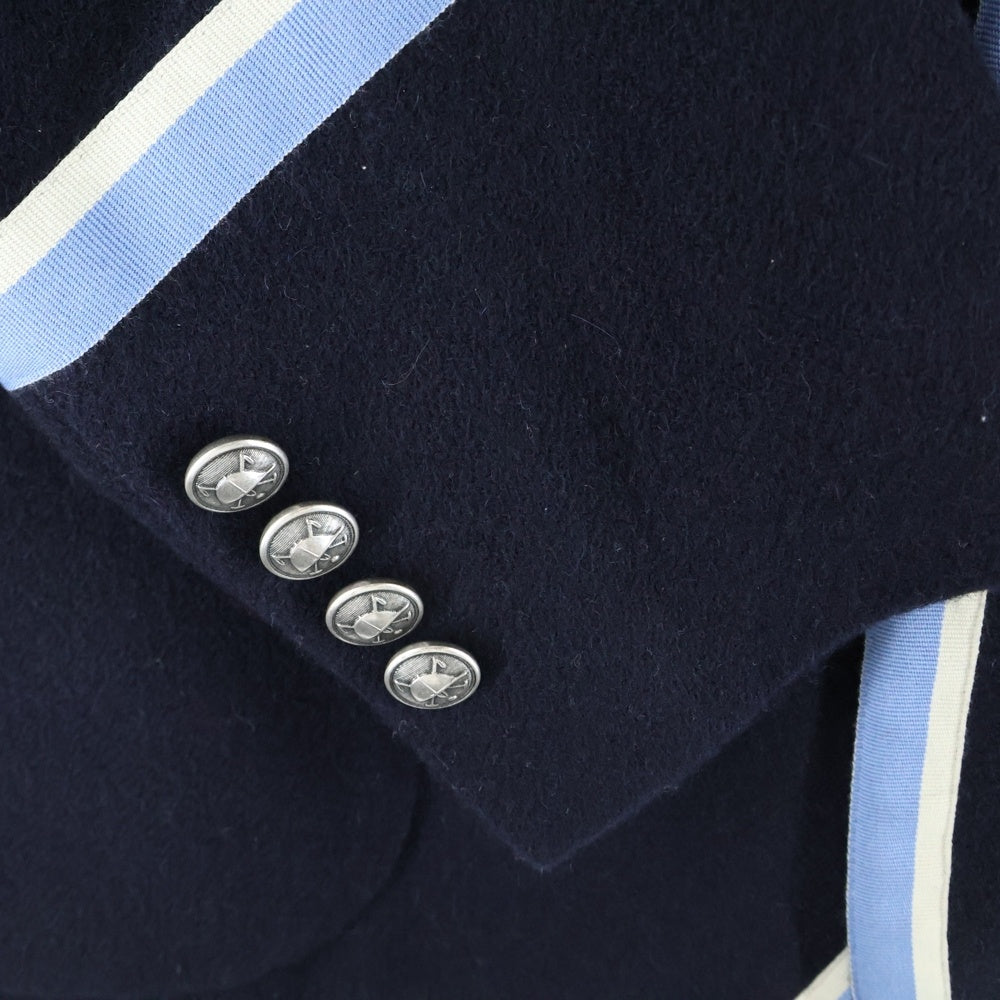 POLO RALPH LAUREN(ポロラルフローレン) Soft Cashmere Cricket Blazer ソフト カシミア クリケット ブレザー ジャケット ネイビー MNPOSPC27620818