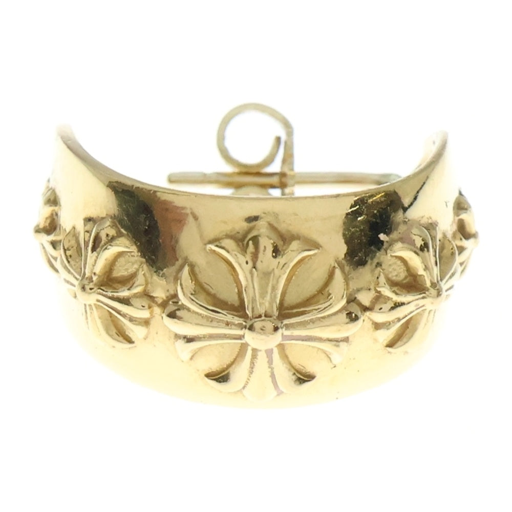 CHROME HEARTS(クロムハーツ) 22K CHプラス ワイドフープピアス スモール ゴールド