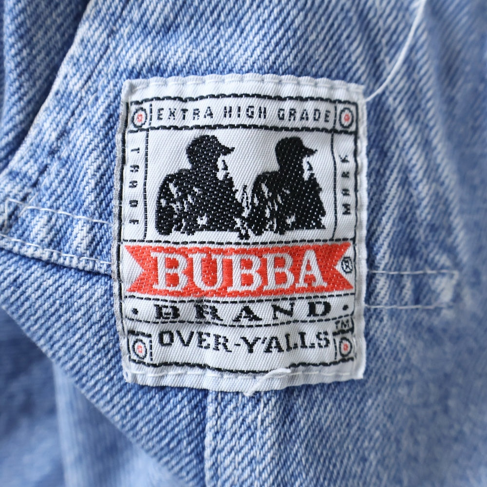 BUBA(ブッバ) BRAND デニム オーバーオール インディゴ