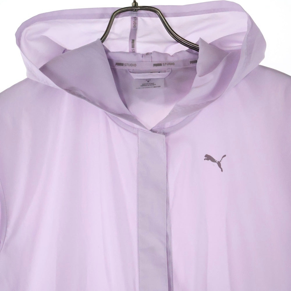 PUMA(プーマ) ロングコート スタジオ フロー ジャケット パープル 521914 レディース