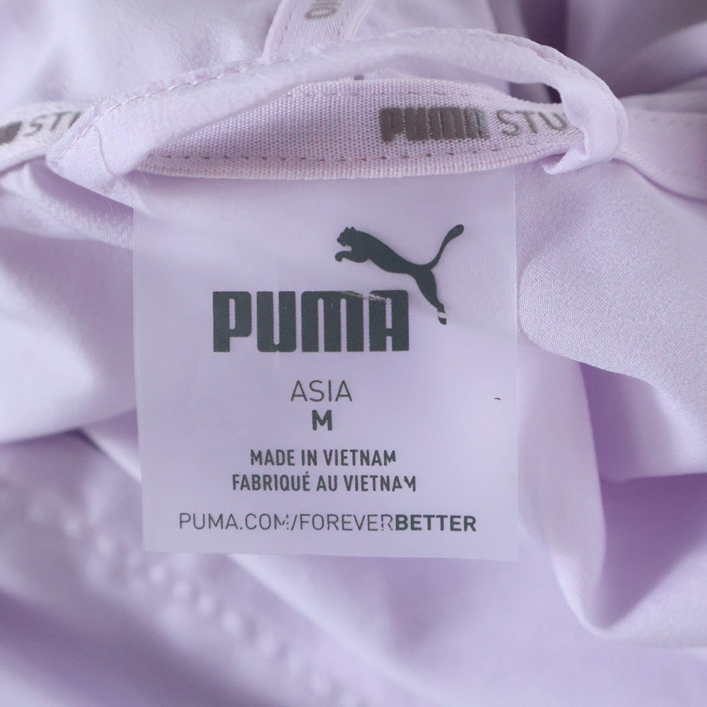 PUMA(プーマ) ロングコート スタジオ フロー ジャケット パープル 521914 レディース