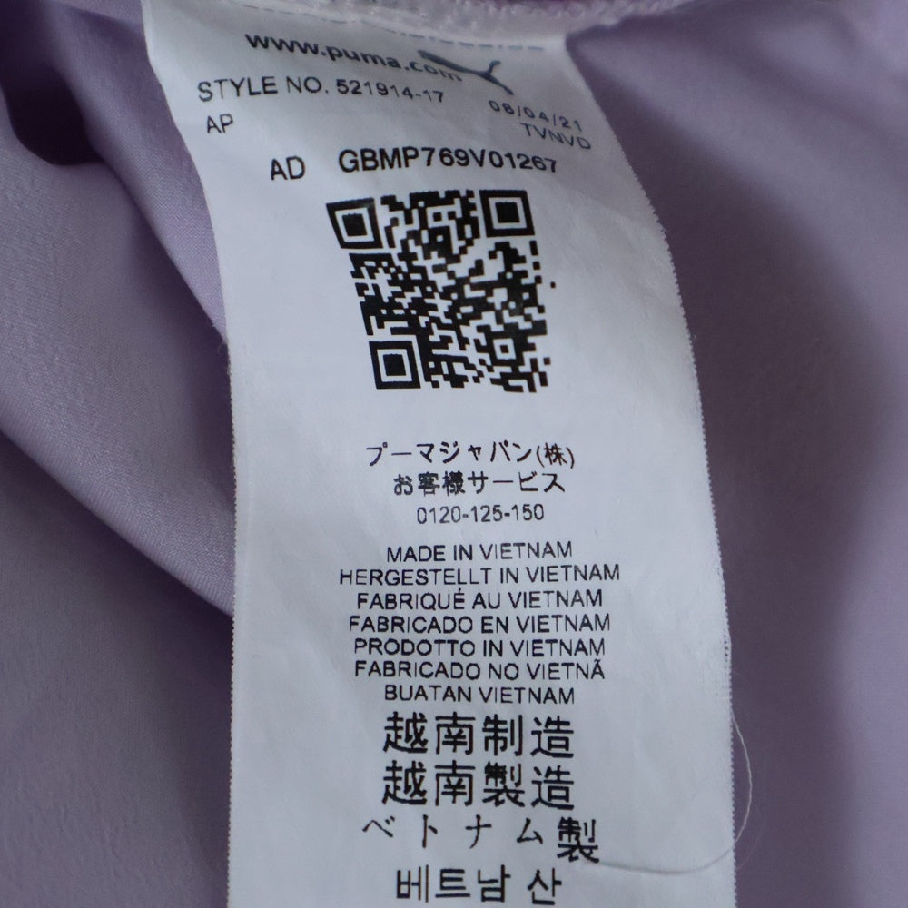 PUMA(プーマ) ロングコート スタジオ フロー ジャケット パープル 521914 レディース