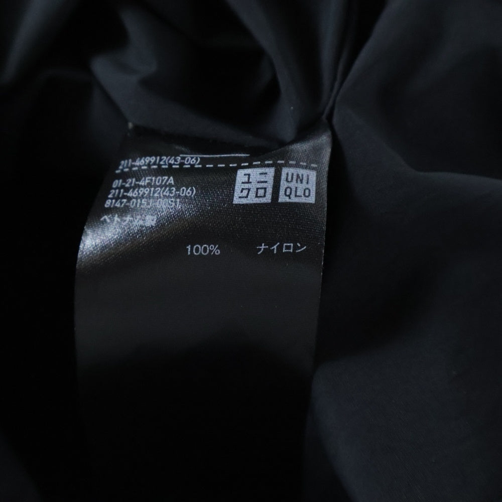 UNIQLO(ユニクロ) ブロックテックハーフコート ブラック 211-469912