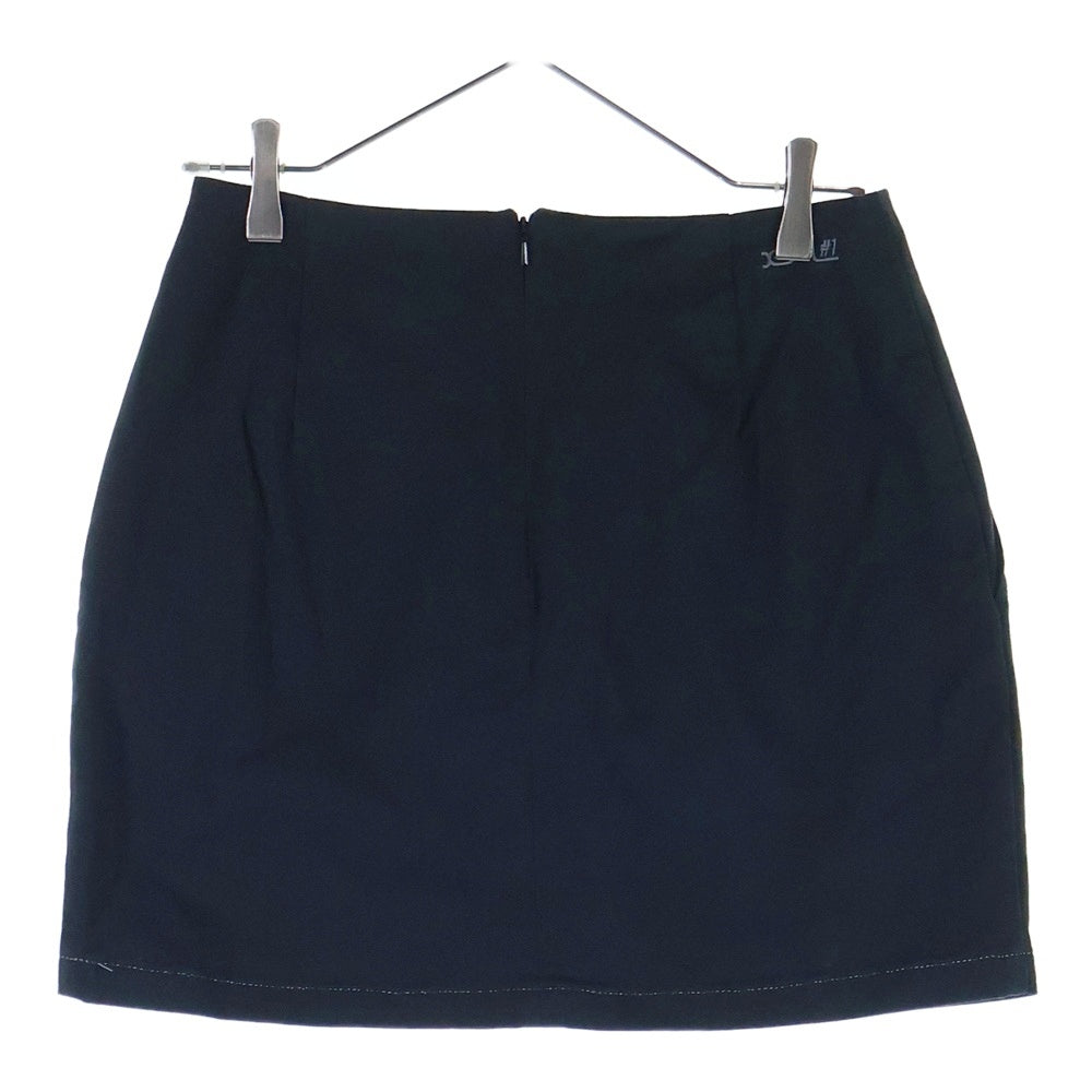 X-GIRL(エックスガール) CHINO MINI SKIRT チノ ミニスカート ブラック レディース
