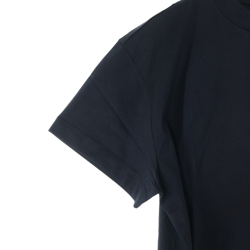 JIL SANDER(ジルサンダー) クルーネック 半袖Tシャツ カットソー ブラック J40GC0001