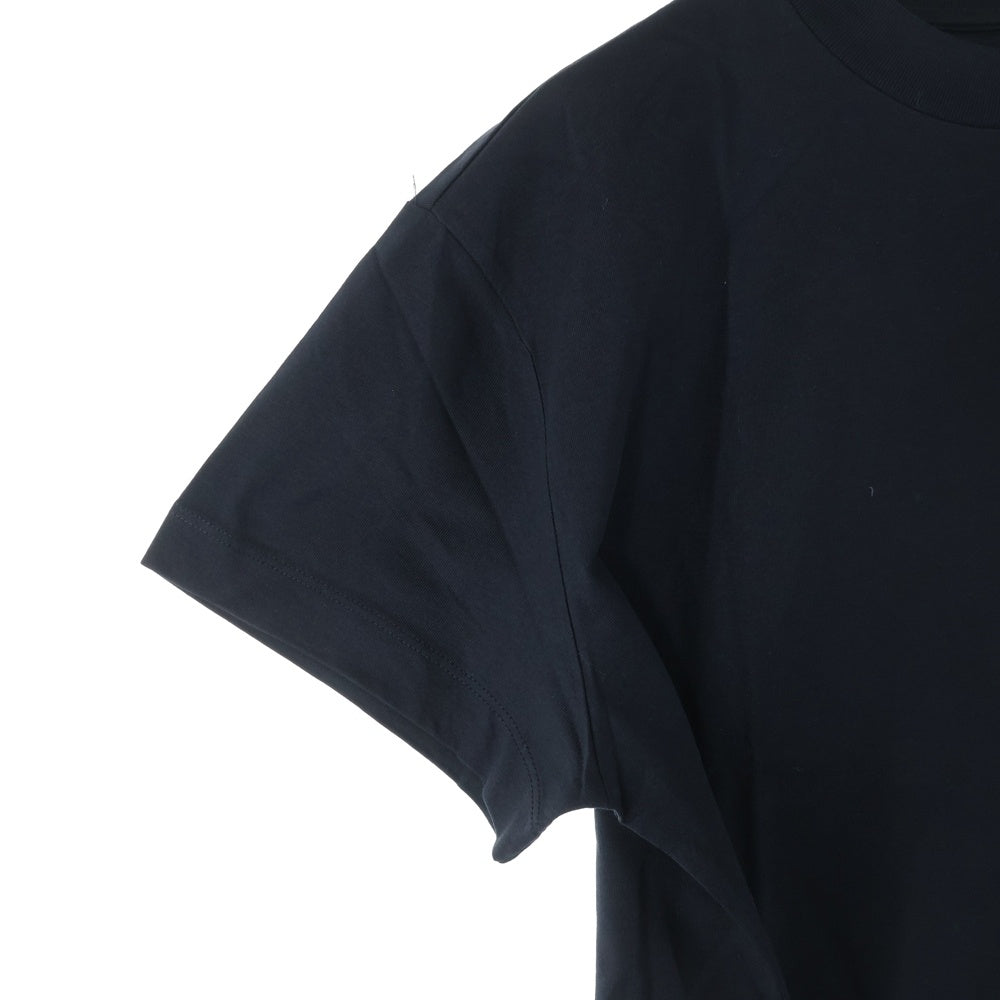 JIL SANDER(ジルサンダー) クルーネック 半袖Tシャツ カットソー ブラック J40GC0001