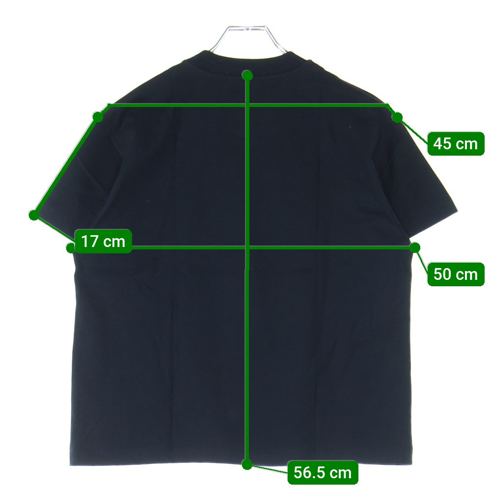 JIL SANDER(ジルサンダー) クルーネック 半袖Tシャツ カットソー ブラック J40GC0001