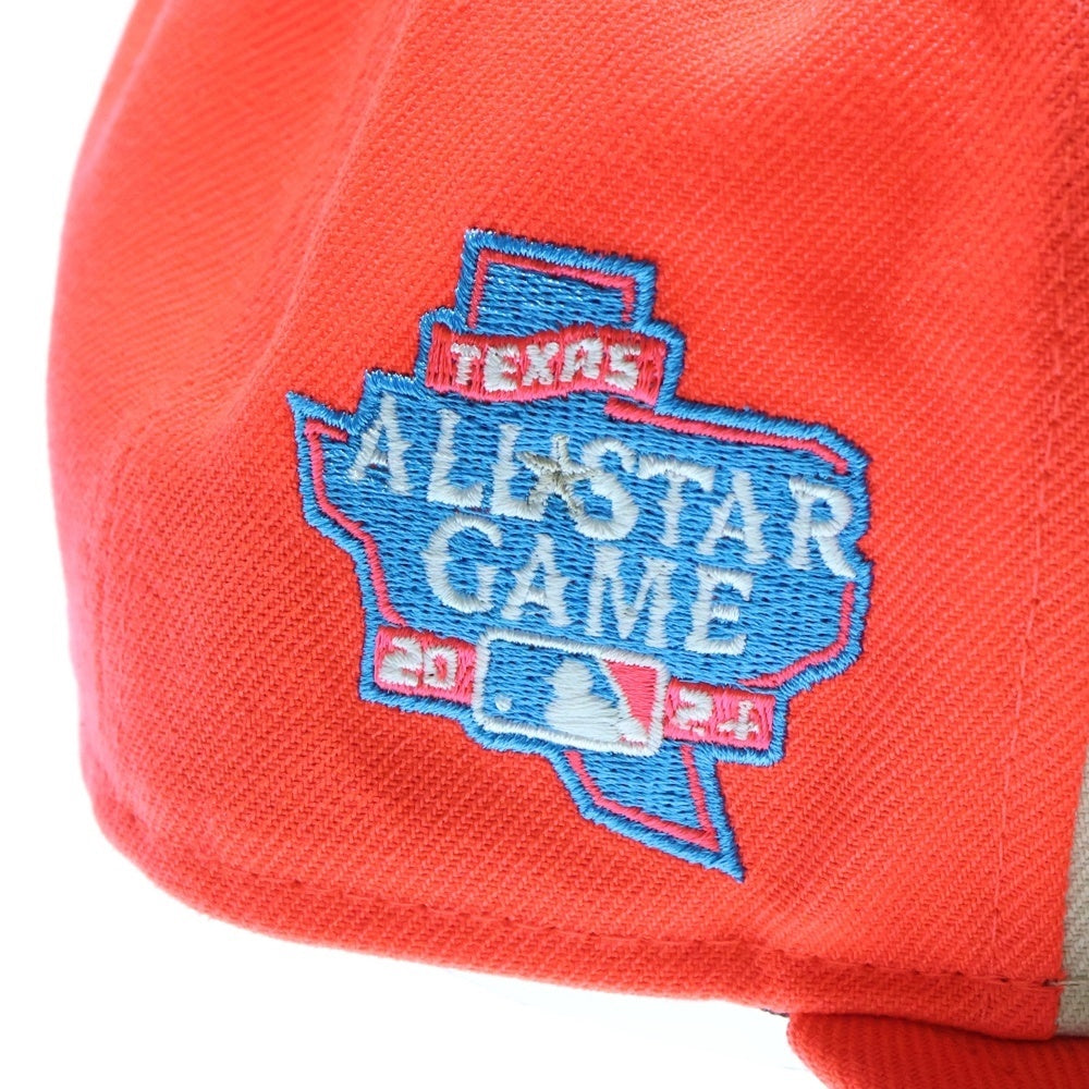 NEW ERA(ニューエラ) 9FIFTY Chicago White Sox MLB 24 Star GAME シカゴホワイトソックス 6パネル ベースボールキャップ 帽子 オレンジ