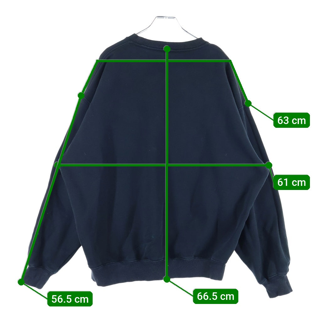 CHAMPION(チャンピオン) アーチロゴ クルーネックスウェットトレーナー ブラック C8-W035