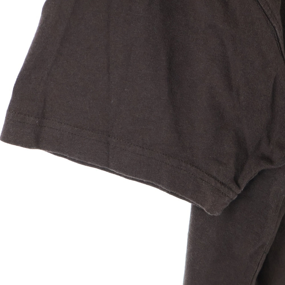 CARHARTT(カーハート) ロゴパッチ 右ポケット クルーネック半袖Tシャツ カットソー ブラウン