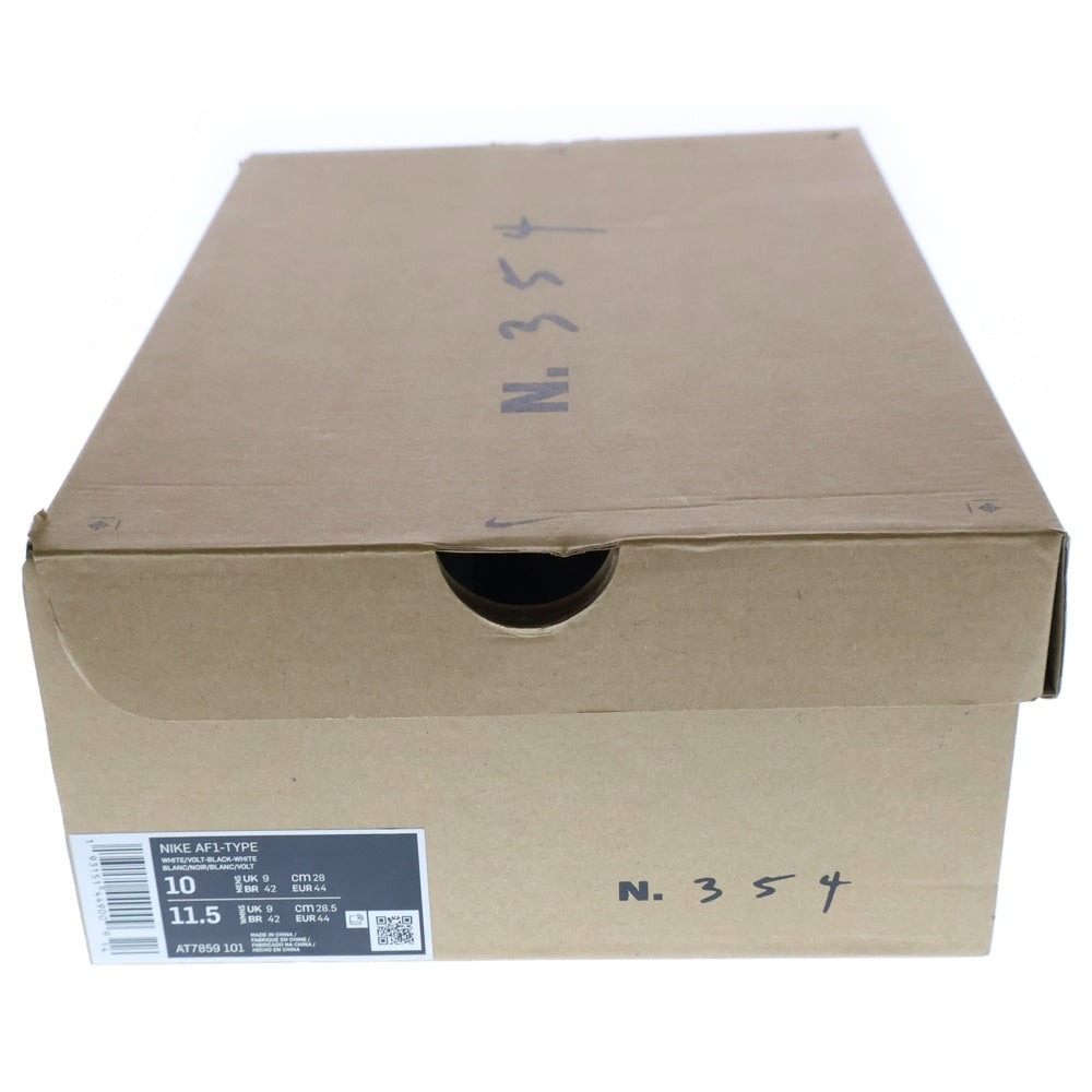 NIKE(ナイキ) AIR FORCE1 TYPE エアフォース1タイプ ローカットスニーカー US10/28cm ホワイト AT7859-101