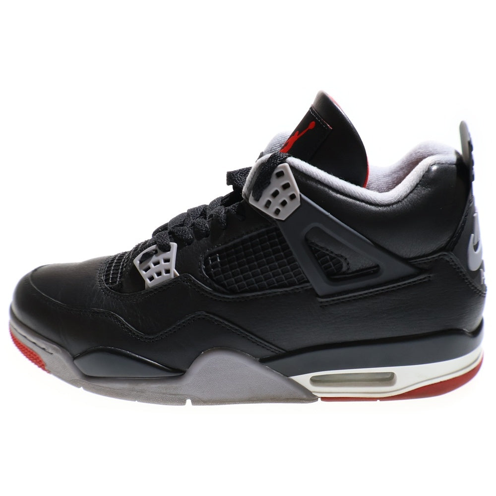 NIKE(ナイキ) AIR JORDAN 4 RETRO Bred Reimagined エアジョーダン4レトロブレッドリイマジンド ローカットスニーカー ブラック US11/29cm FV5029-006