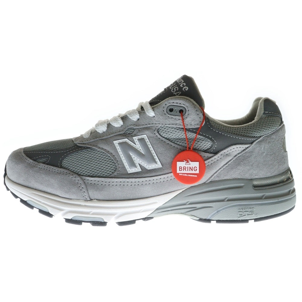 New Balance(ニューバランス) MR993GL スエード ローカットスニーカー グレー US10.5/28.5cm