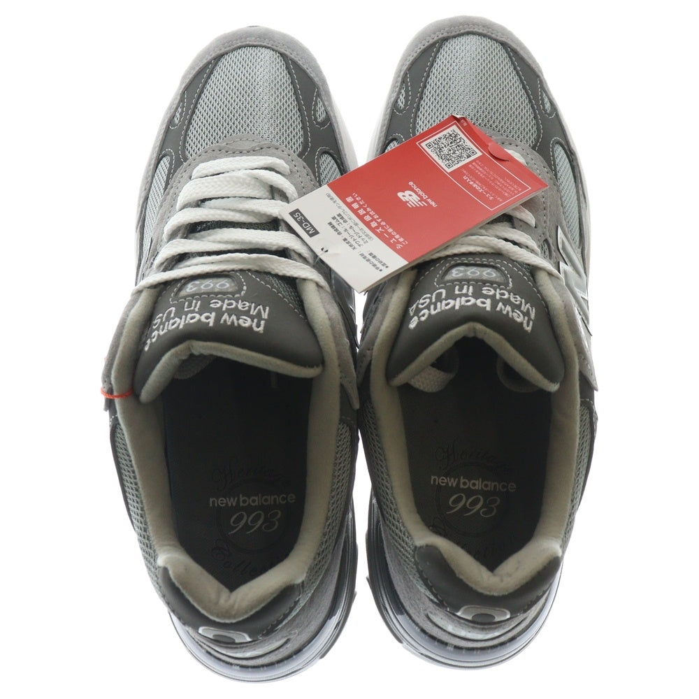 New Balance(ニューバランス) MR993GL スエード ローカットスニーカー グレー US10.5/28.5cm