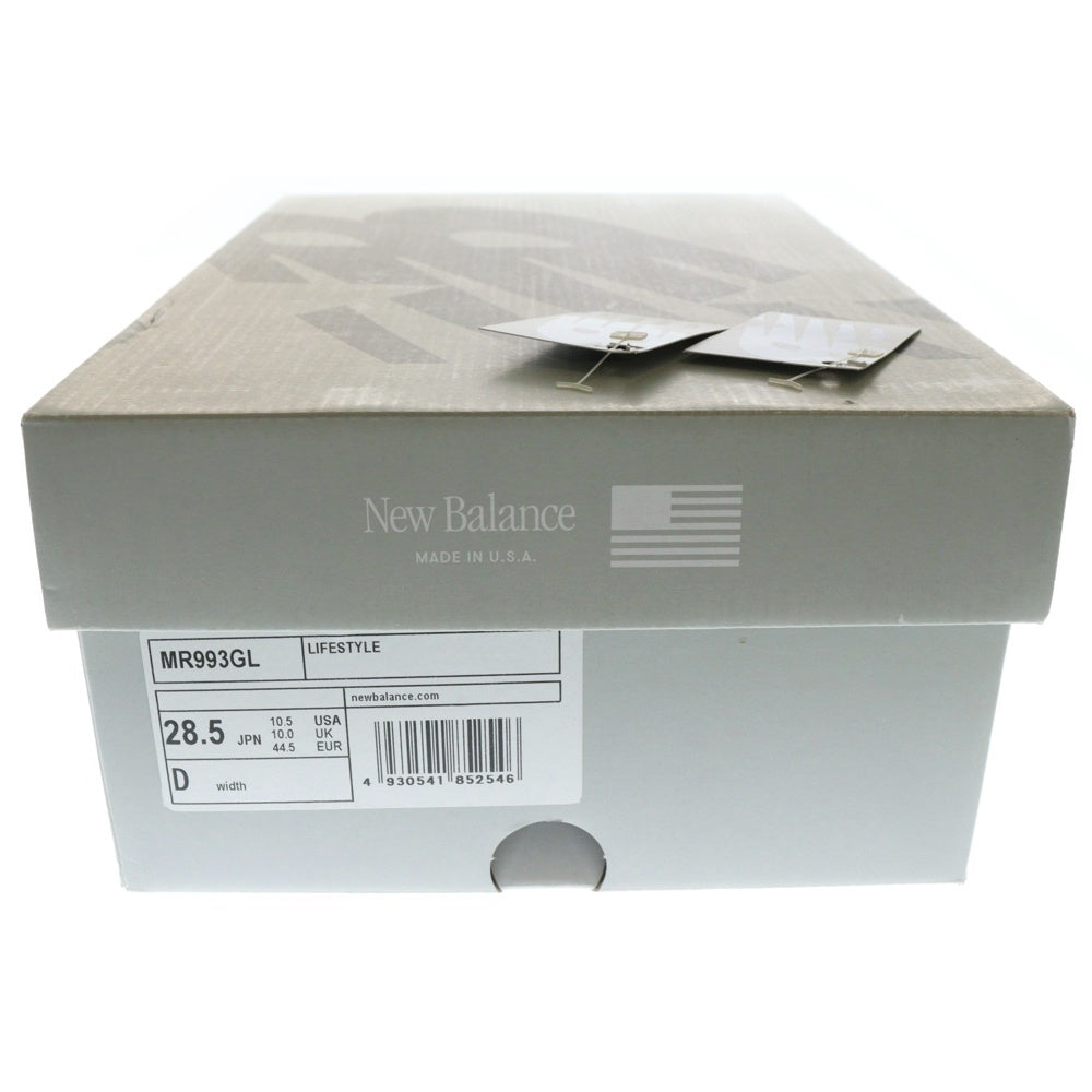 New Balance(ニューバランス) MR993GL スエード ローカットスニーカー グレー US10.5/28.5cm