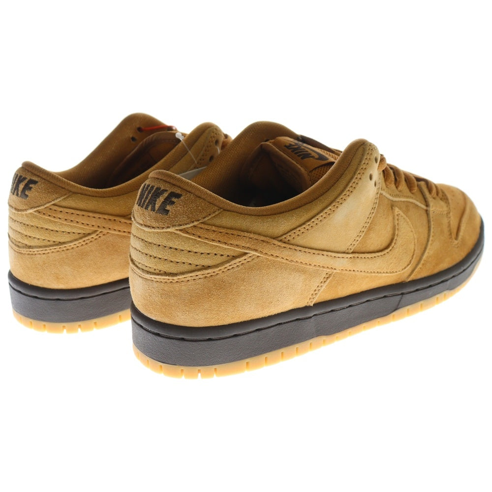 NIKE SB(ナイキエスビー) DUNK LOW PRO WHEAT MOCHA ダンク ロー プロ ウィート モカ レースアップ ローカットスニーカー ブラウン US8/26cm BQ6817-204