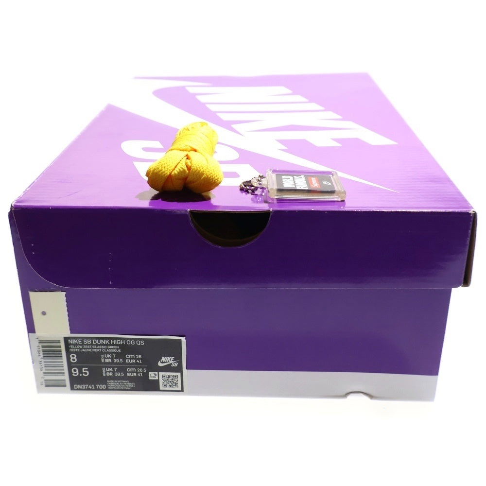 NIKE SB(ナイキエスビー) 22SS × SUPREME DUNK HIGH BY ANY MEANS シュプリーム ダンク バイ エニー ミーンズ ハイカットスニーカー US8/26cm DN3741-700