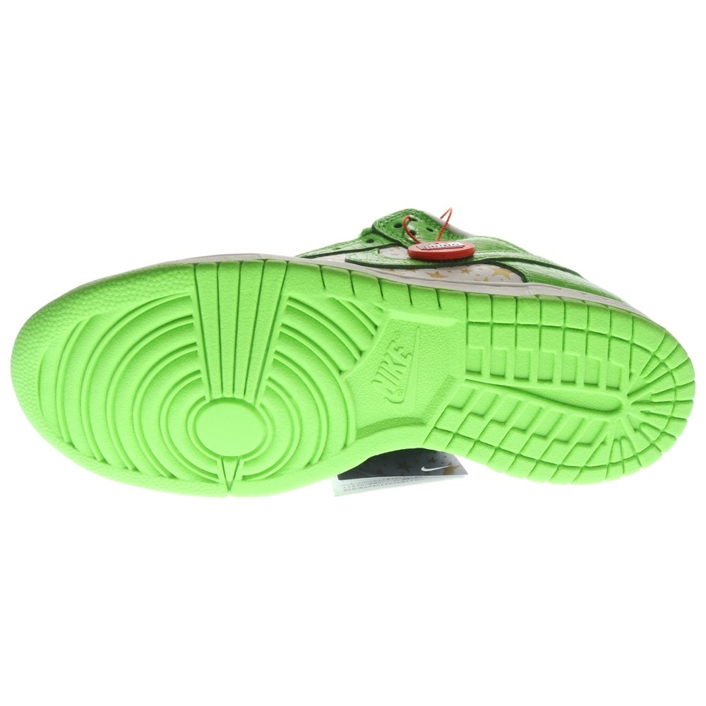 NIKE SB(ナイキエスビー) 21SS × SUPREME DUNK LOW OG QS GOLD STARS シュプリーム ダンク ロー ゴールドスターズ ローカットスニーカー ホワイト/グリーン US8/26cm DH3228-101