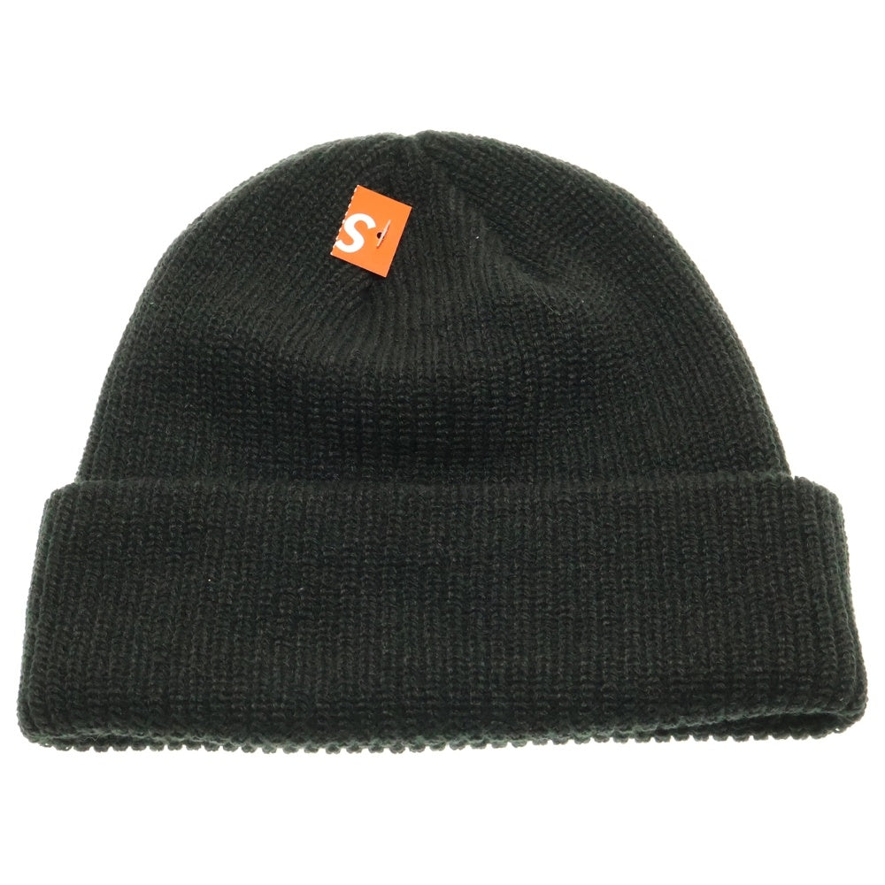 SUPREME(シュプリーム) 25AW Loose Gauge Beanie ルーズ ゲージ ロゴ刺繍 ニットビーニー 帽子 ブラック