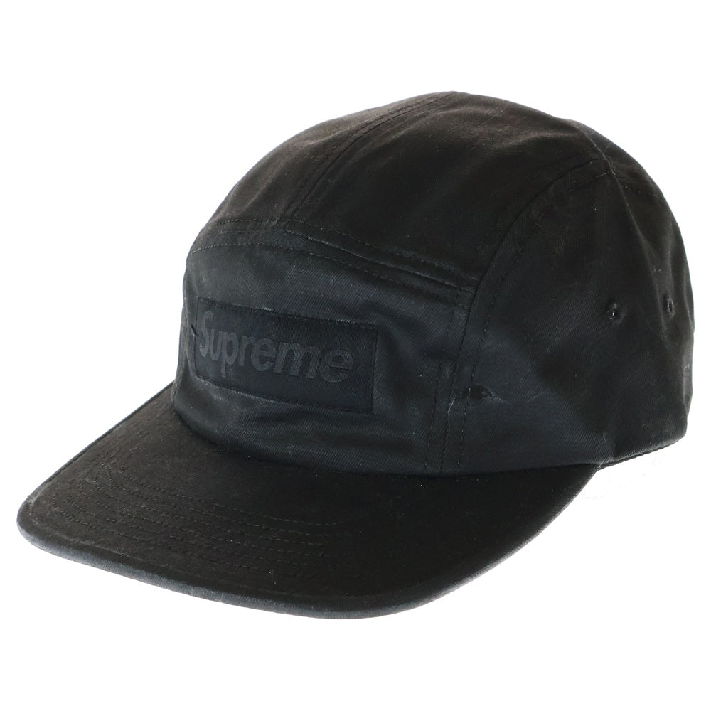 SUPREME(シュプリーム) 24SS × MM6 Maison Margiela Painted Camp Cap エムエムシックス メゾンマルジェラ ペインテッド キャンプキャップ 帽子 ブラック