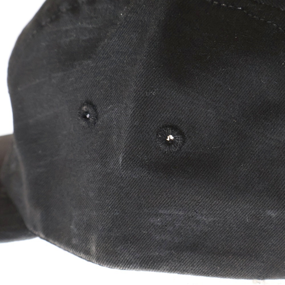 SUPREME(シュプリーム) 24SS × MM6 Maison Margiela Painted Camp Cap エムエムシックス メゾンマルジェラ ペインテッド キャンプキャップ 帽子 ブラック