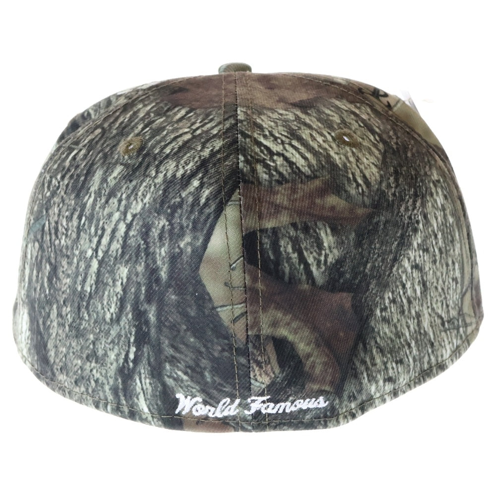 SUPREME(シュプリーム) 25AW × New Era Breast Cancer Awareness Box Logo Cap ニューエラ ブレスト キャンサー アウェアネス リアルツリー カモ 6パネル キャップ カーキ