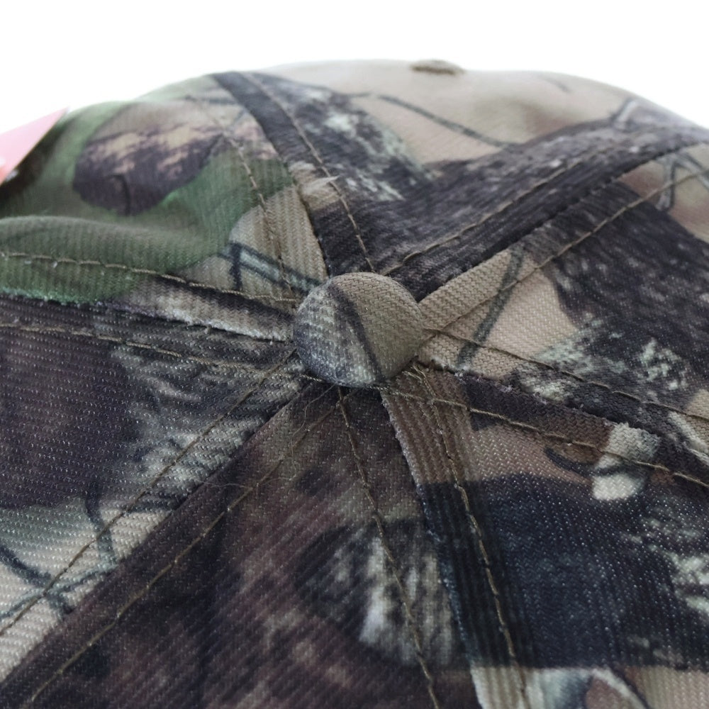 SUPREME(シュプリーム) 25AW × New Era Breast Cancer Awareness Box Logo Cap ニューエラ ブレスト キャンサー アウェアネス リアルツリー カモ 6パネル キャップ カーキ