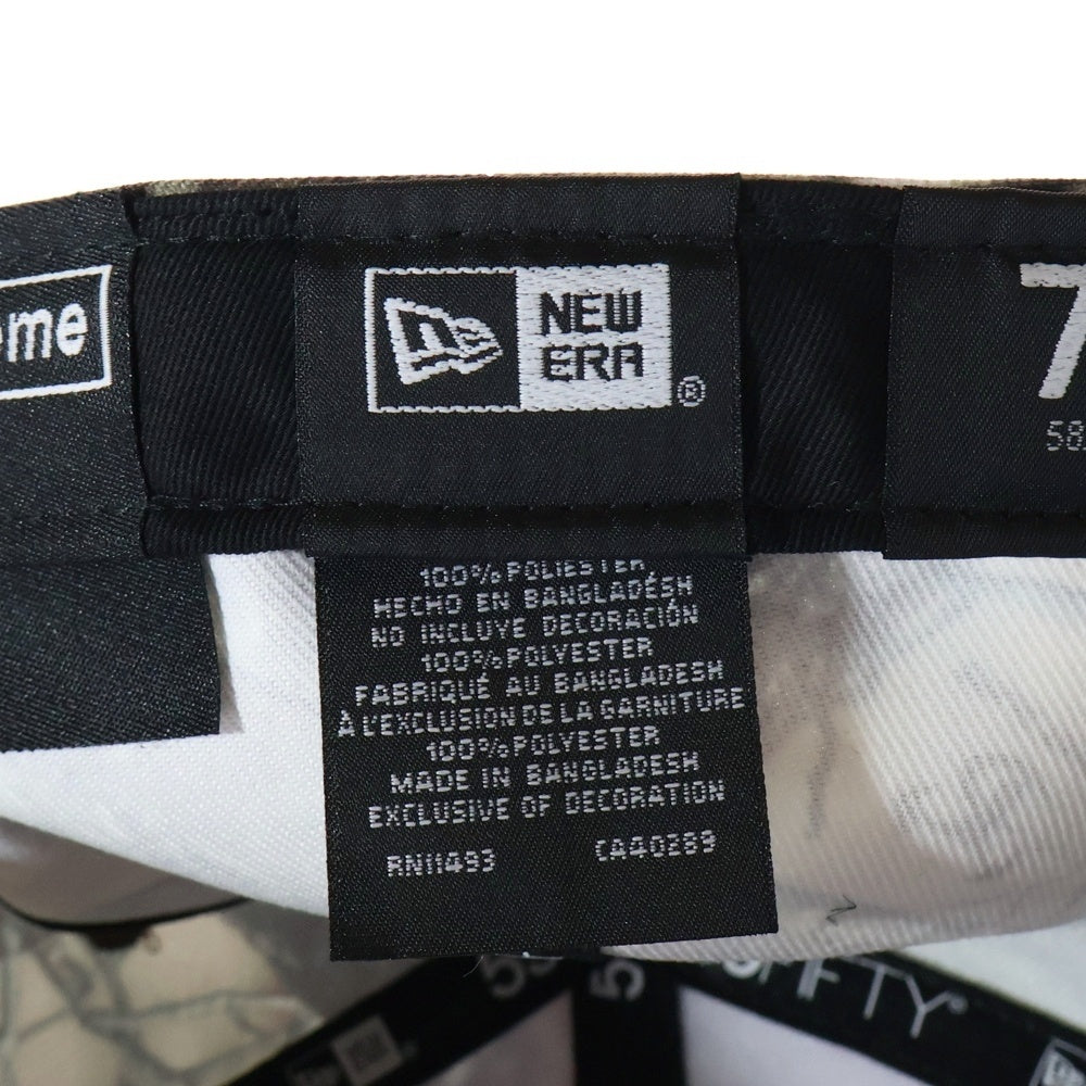 SUPREME(シュプリーム) 25AW × New Era Breast Cancer Awareness Box Logo Cap ニューエラ ブレスト キャンサー アウェアネス リアルツリー カモ 6パネル キャップ カーキ