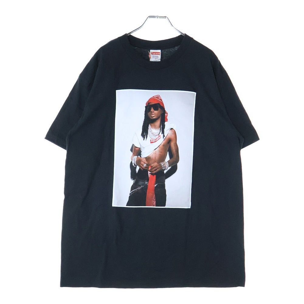 SUPREME(シュプリーム) 25AW Playboi Carti Tee プレイボーイ カーティ フォトプリント クルーネック 半袖Tシャツ カットソー ブラック