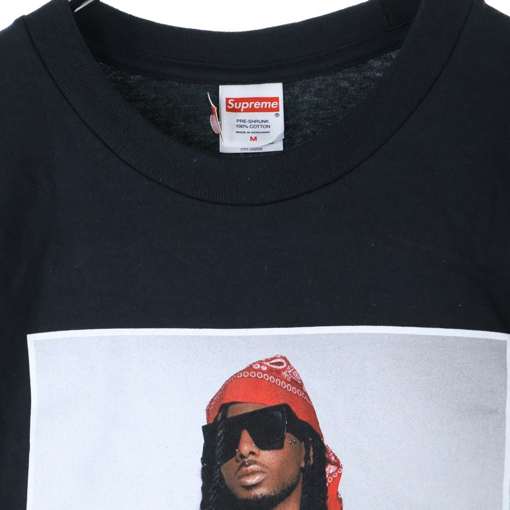 SUPREME(シュプリーム) 25AW Playboi Carti Tee プレイボーイ カーティ フォトプリント クルーネック 半袖Tシャツ カットソー ブラック