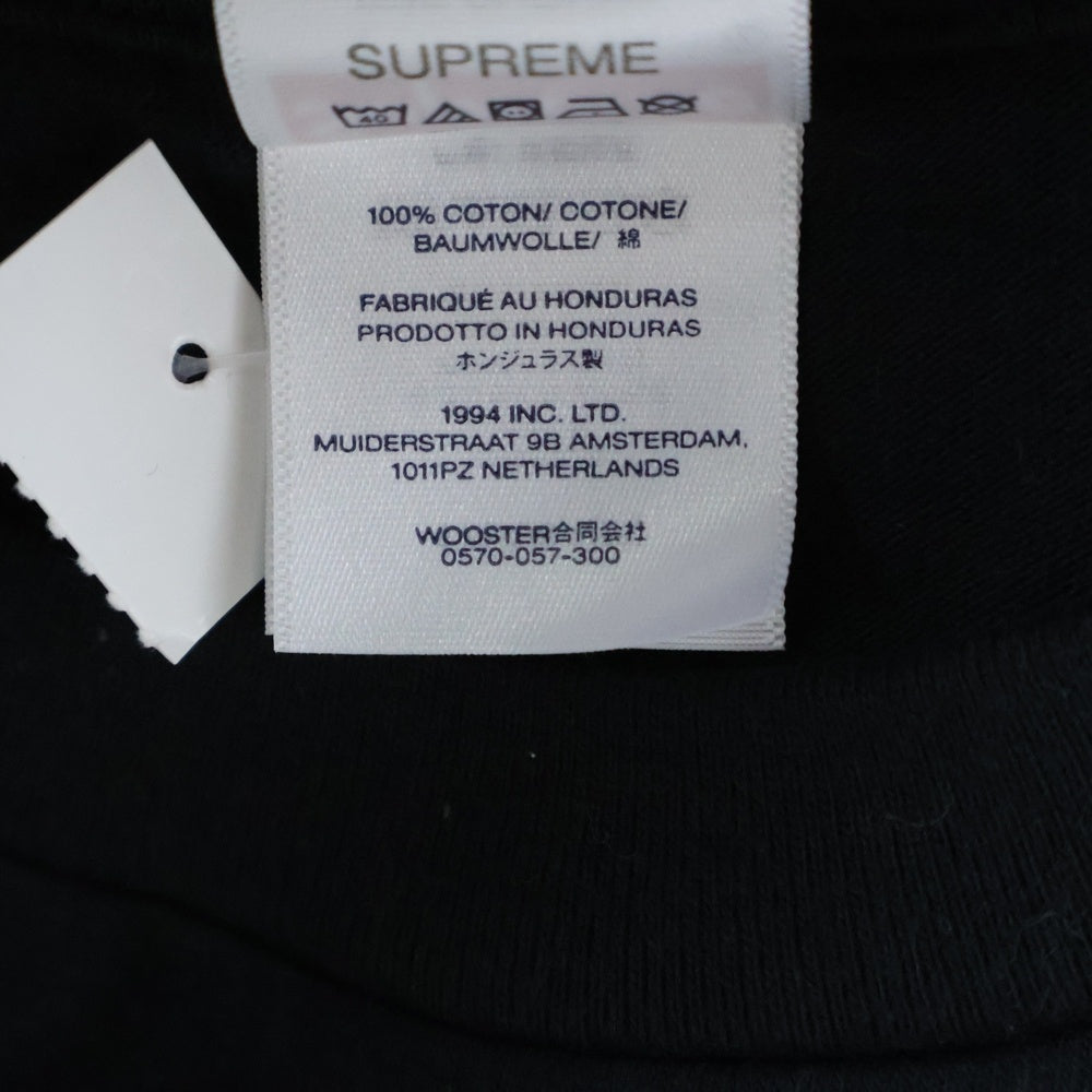 SUPREME(シュプリーム) 25AW Playboi Carti Tee プレイボーイ カーティ フォトプリント クルーネック 半袖Tシャツ カットソー ブラック