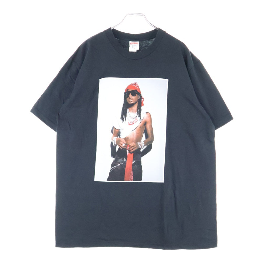 SUPREME(シュプリーム) 25AW Playboi Carti Tee プレイボーイ カーティ フォトプリント クルーネック 半袖Tシャツ カットソー ブラック