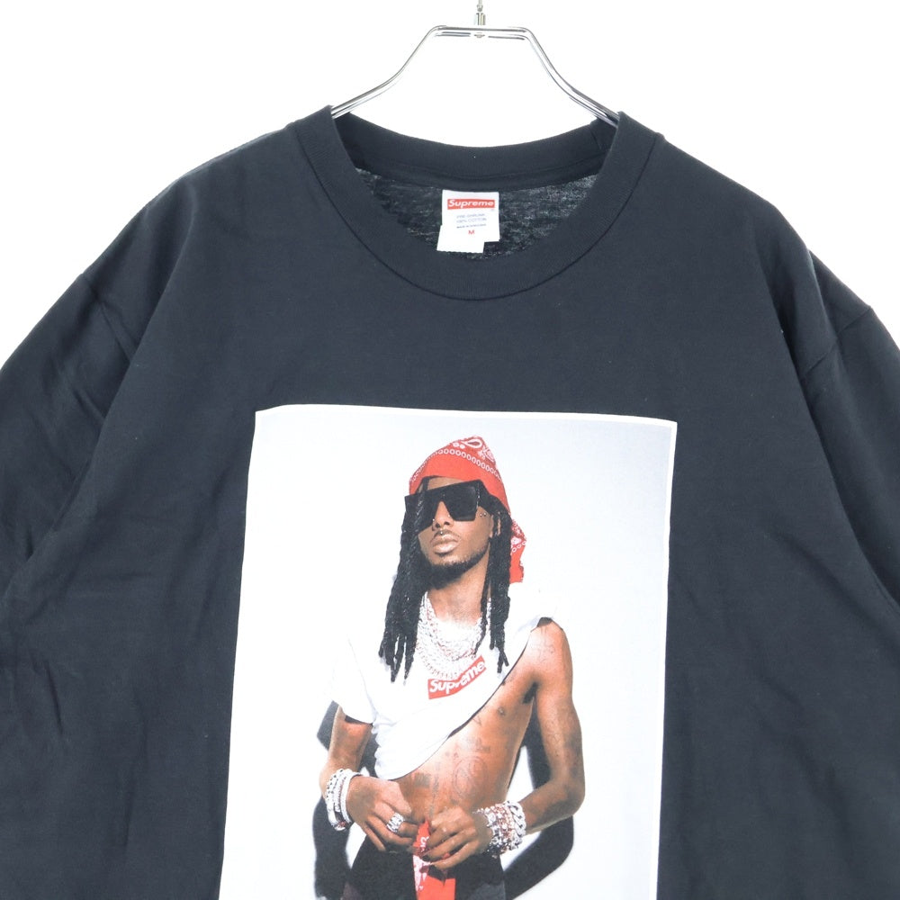 SUPREME(シュプリーム) 25AW Playboi Carti Tee プレイボーイ カーティ フォトプリント クルーネック 半袖Tシャツ カットソー ブラック